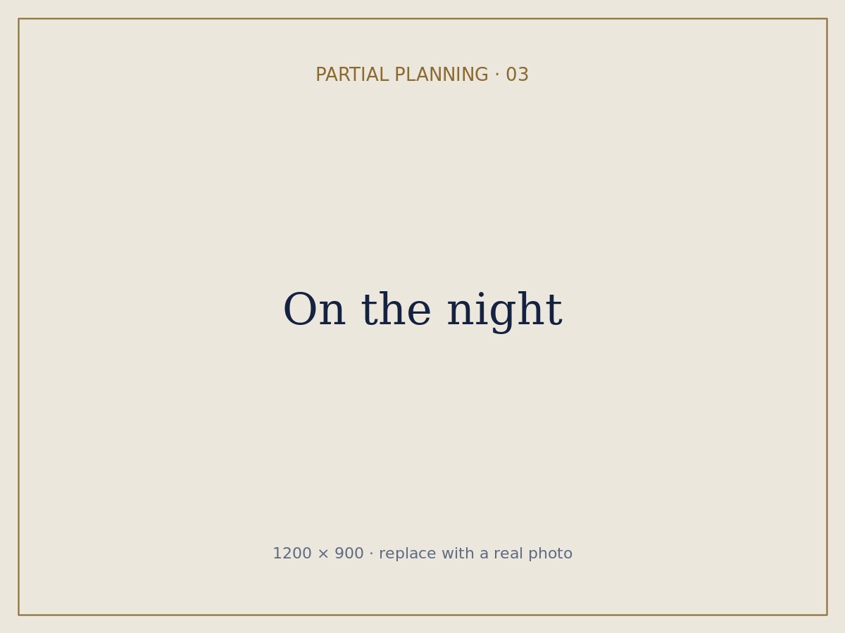 On the night